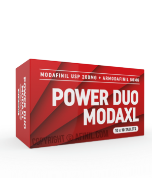 Power Duo ModaXL Modafinil 200mg + Armodafinil 50mg One Tablet Fast Shipping